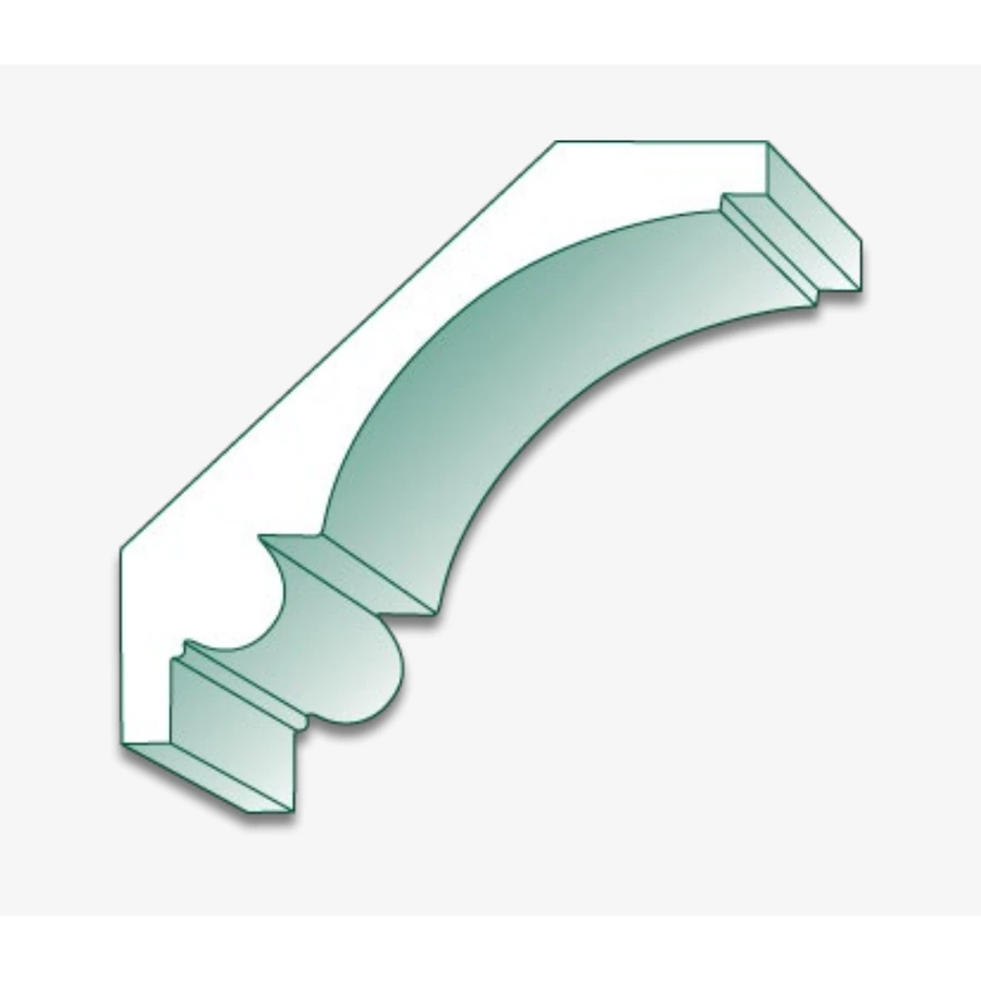 Beaded Cove profile, BC5PVC