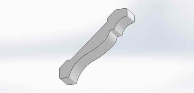 4 5/8 inch Crown profile