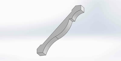 8 inch Crown profile