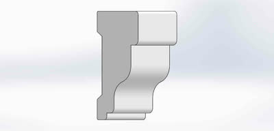 Rake Mold profile