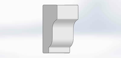 Shingle moulding profile