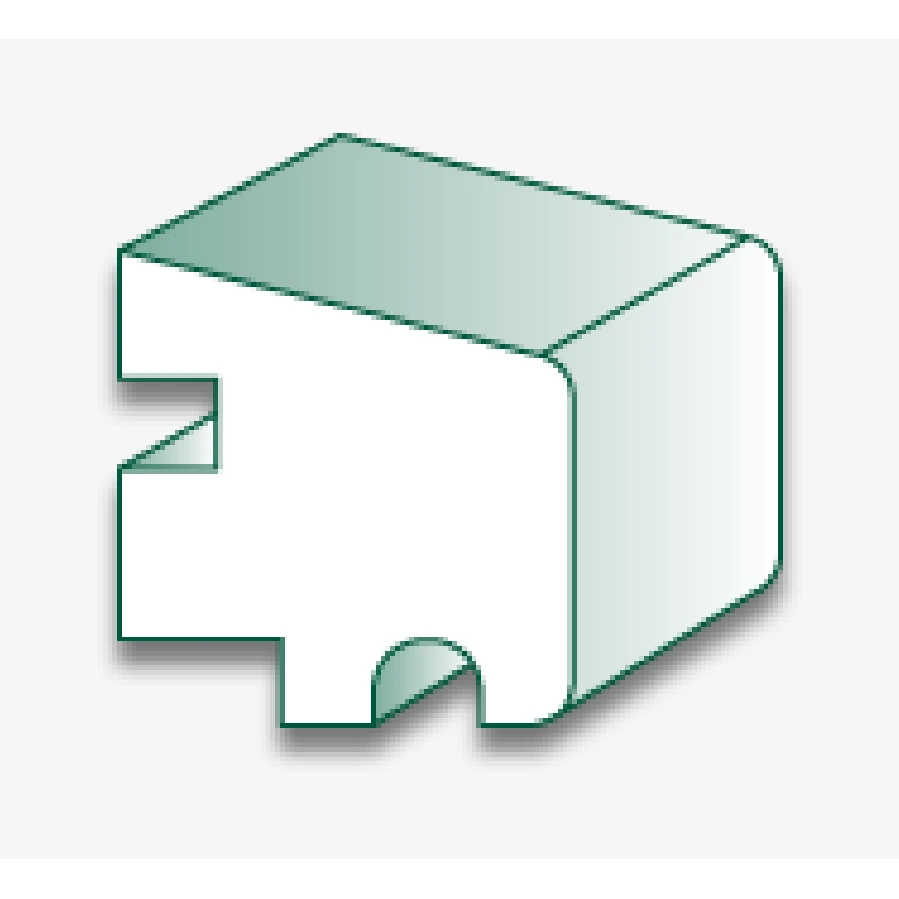 Sill Nose profile, SILL7118PVC