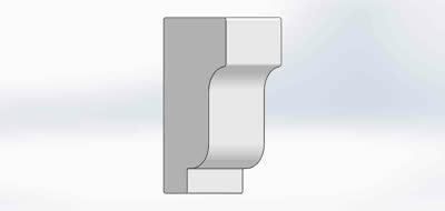 Solid Crown profile