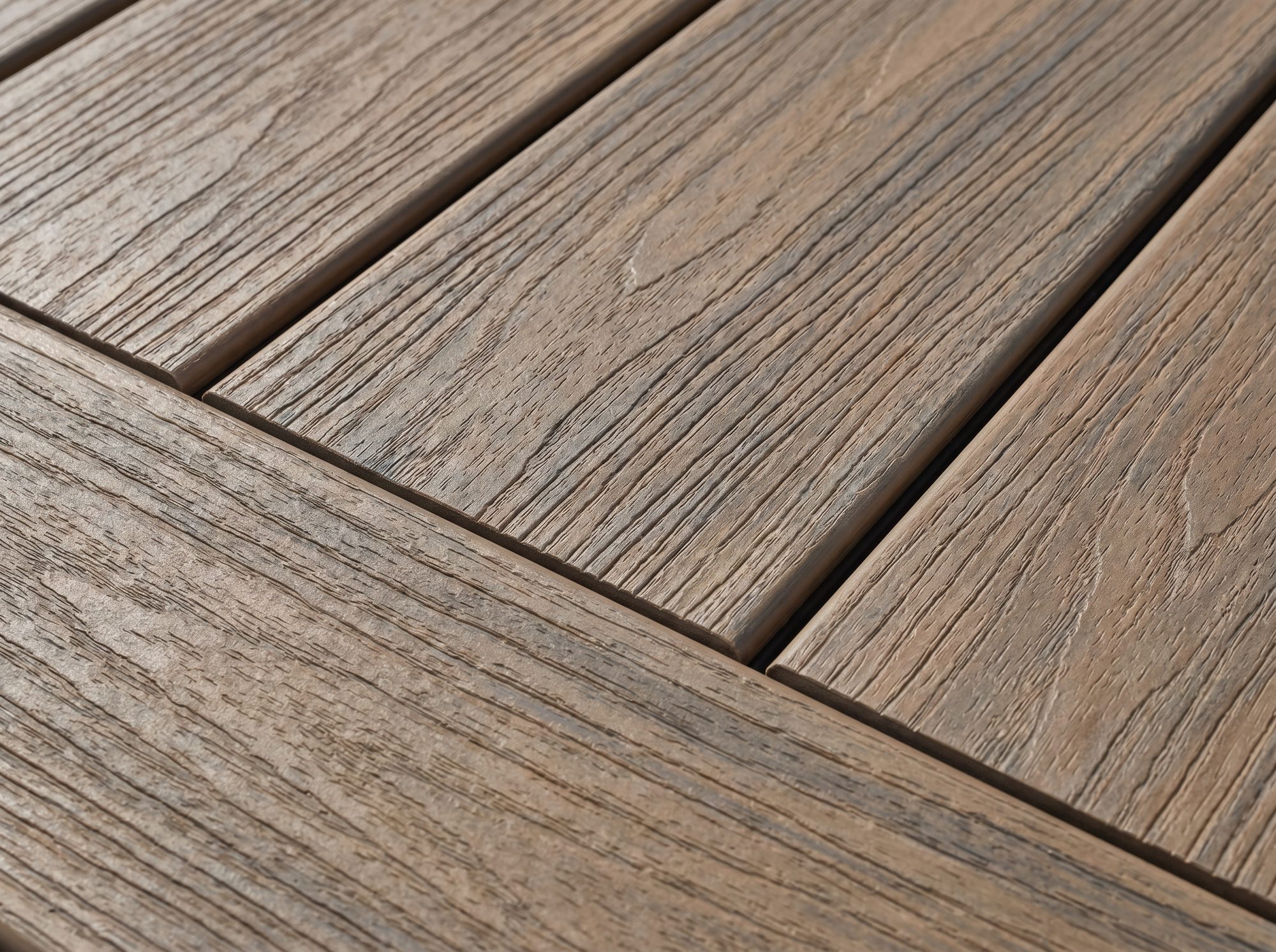 American Pro PVC decking on a residential outdoor deck